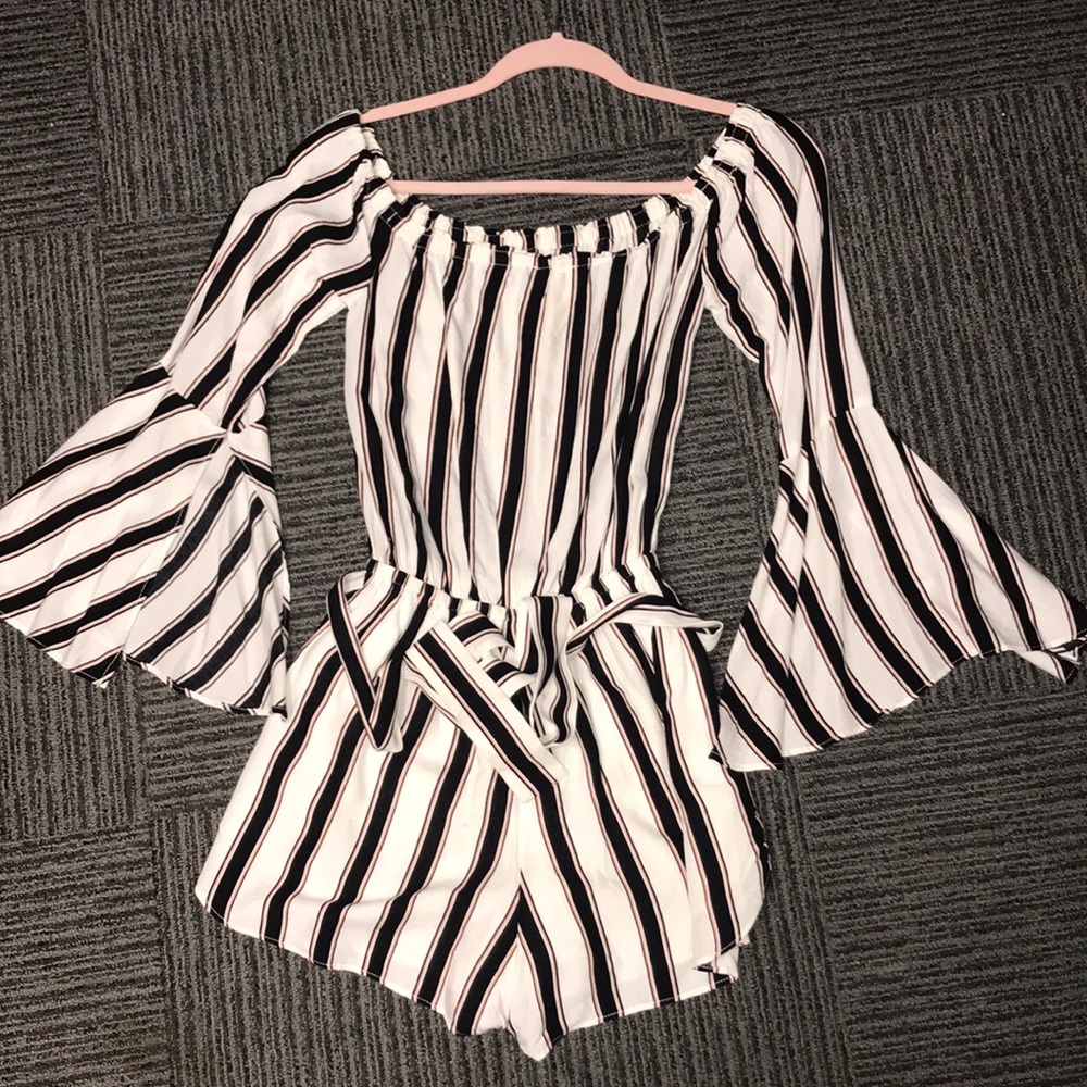 Off the shoulder Romper